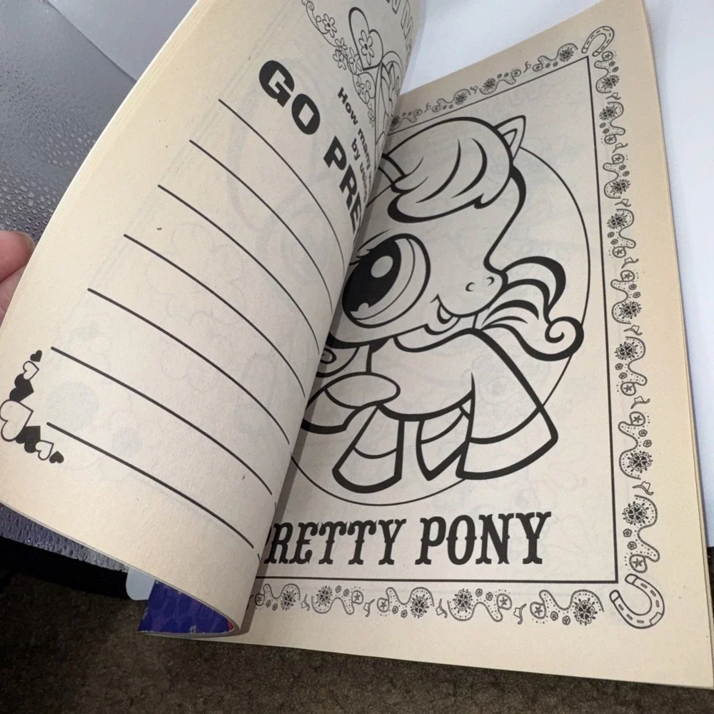 Littlest Pet Shop Coloring & Activity  Book 2007 Crayons HTF Rare LPS
